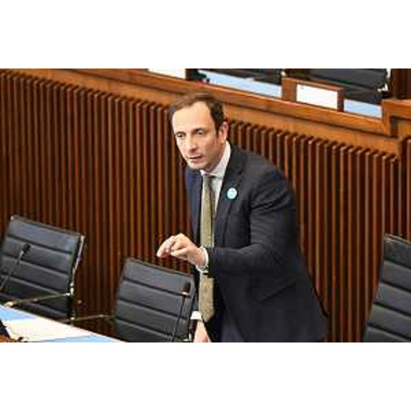 Il governatore Fvg, Massimiliano Fedriga - Il governatore Fvg, Massimiliano Fedriga