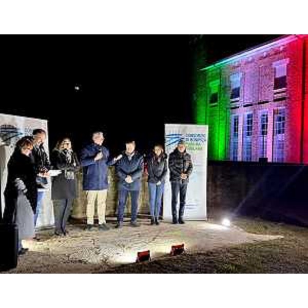 Il presidente del Consiglio regionale del Friuli Venezia Giulia, Mauro Bordin, durante il suo intervento a Latisana - Il presidente del Consiglio regionale del Friuli Venezia Giulia, Mauro Bordin, durante il suo intervento a Latisana