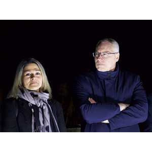 Il presidente del Cr Fvg, Mauro Bordin, con la presidente del Consorzio di bonifica, Rosanna Clocchiatti - Il presidente del Cr Fvg, Mauro Bordin, con la presidente del Consorzio di bonifica, Rosanna Clocchiatti