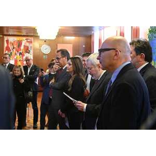 Consiglieri regionali presenti all'inaugurazione della mostra - Consiglieri regionali presenti all'inaugurazione della mostra 