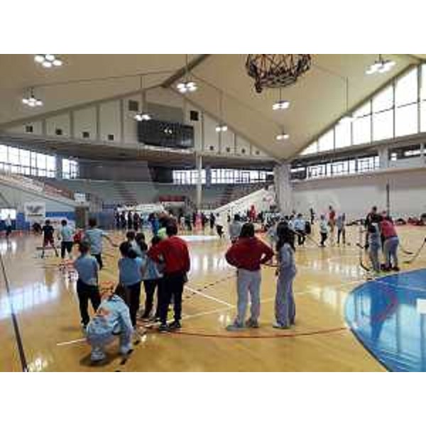 Un momento della manifestazione sportiva. - Un momento della manifestazione sportiva.