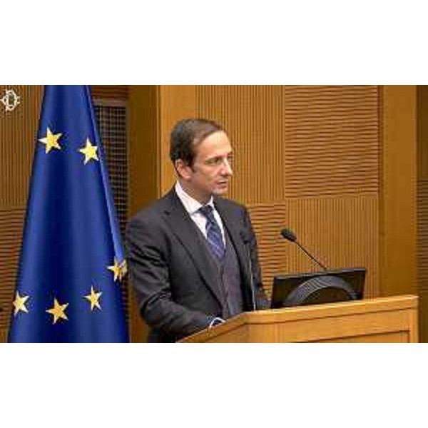 Il governatore Massimiliano Fedriga - Il governatore Massimiliano Fedriga 