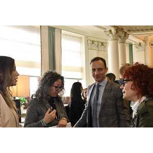 Il governatore Massimiliano Fedriga (secondo da destra) allevento conclusivo di ITS Contest 2025 - Il governatore Massimiliano Fedriga (secondo da destra) allevento conclusivo di ITS Contest 2025