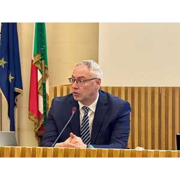 Il saluto del presidente del Cr Fvg, Mauro Bordin, all'evento Admo Fvg a Udine - Il saluto del presidente del Cr Fvg, Mauro Bordin, all'evento Admo Fvg a Udine