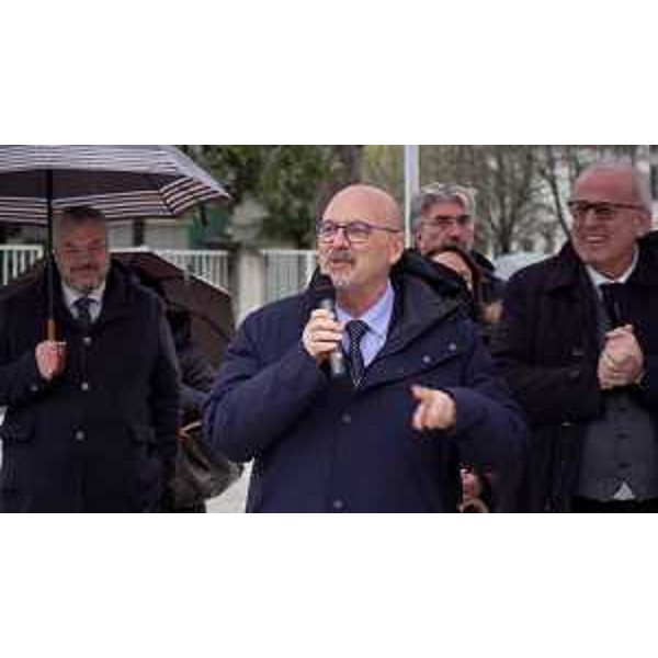 L'assessore Callari nel corso del suo intervento - L'assessore Callari nel corso del suo intervento