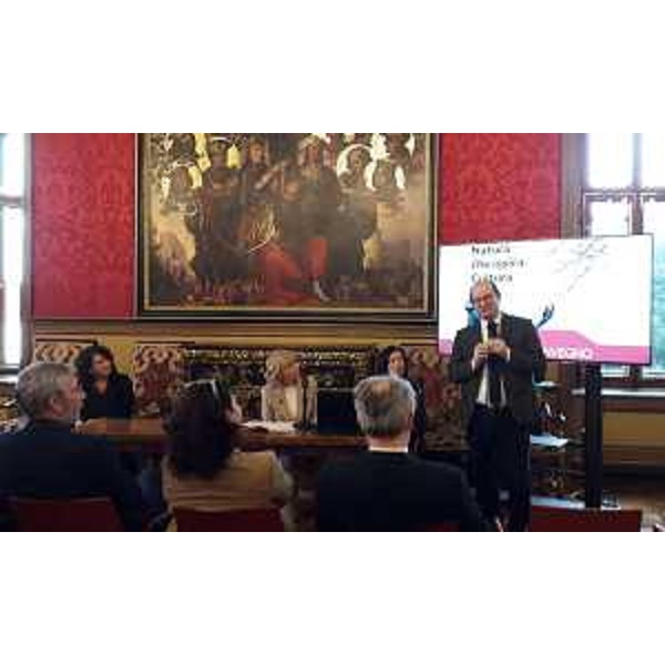 L'intervento del vicegovernatore con delega alla Cultura Mario Anzil alla presentazione del bilancio sociale dei Musei nazionali del Friuli Venezia Giulia. - L'intervento del vicegovernatore con delega alla Cultura Mario Anzil alla presentazione del bilancio sociale dei Musei nazionali del Friuli Venezia Giulia.