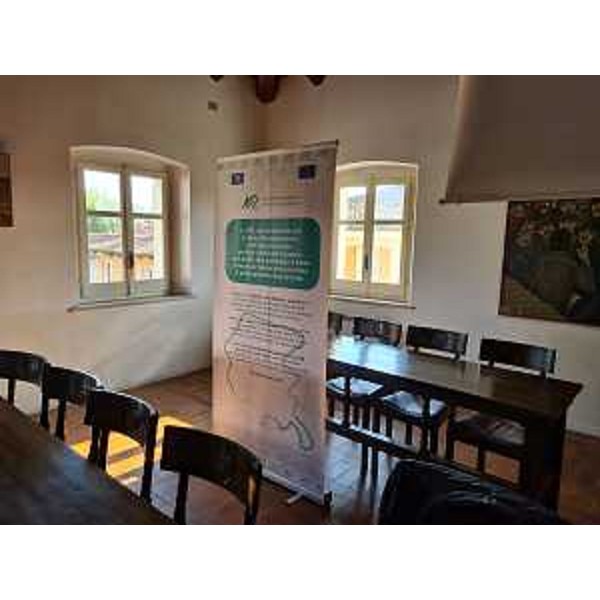 La sala consiliare del Comune di Aquileia dove si è tenuto il convegno sui futuri Enti di area vasta - La sala consiliare del Comune di Aquileia dove si è tenuto il convegno sui futuri Enti di area vasta