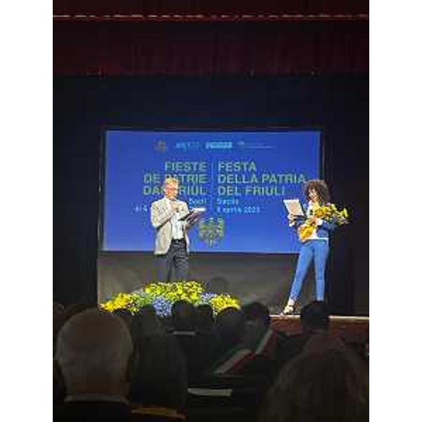 Un momento della cerimonia a Sacile per la Festa della Patria del Friuli - Un momento della cerimonia a Sacile per la Festa della Patria del Friuli 