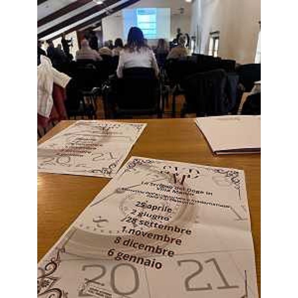 La presentazione a Villa Manin del cartellone de Lo scrigno del doge - La presentazione a Villa Manin del cartellone de Lo scrigno del doge