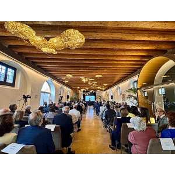 La sala durante la cerimonia del 30esimo anniversario dell'associazione Fai sport - La sala durante la cerimonia del 30esimo anniversario dell'associazione Fai sport