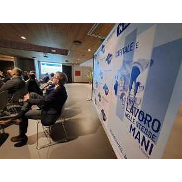 I lavori del congresso di Associazione generale cooperative italiane (Agci) a Buttrio - I lavori del congresso di Associazione generale cooperative italiane (Agci) a Buttrio