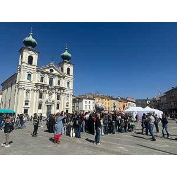 L'iniziativa con gli studenti svoltasi a Gorizia - L'iniziativa con gli studenti svoltasi a Gorizia