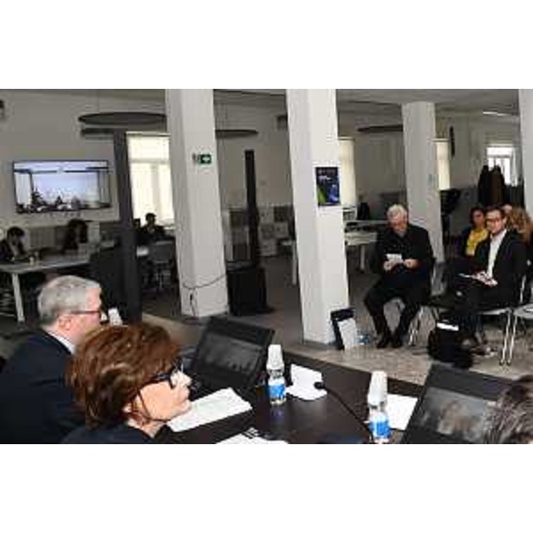 Uno scatto dal meeting odierno - Uno scatto dal meeting odierno