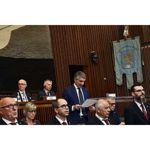 Lintervento dellassessore alle Autonomie locali Pierpaolo Roberti. - Lintervento dellassessore alle Autonomie locali Pierpaolo Roberti.