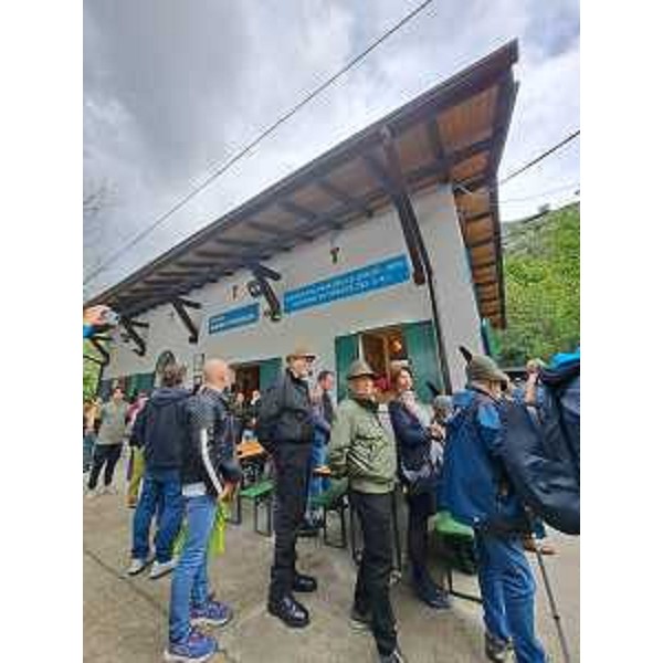 La rinnovata sede all'imbocco della Val Rosandra - La rinnovata sede all'imbocco della Val Rosandra