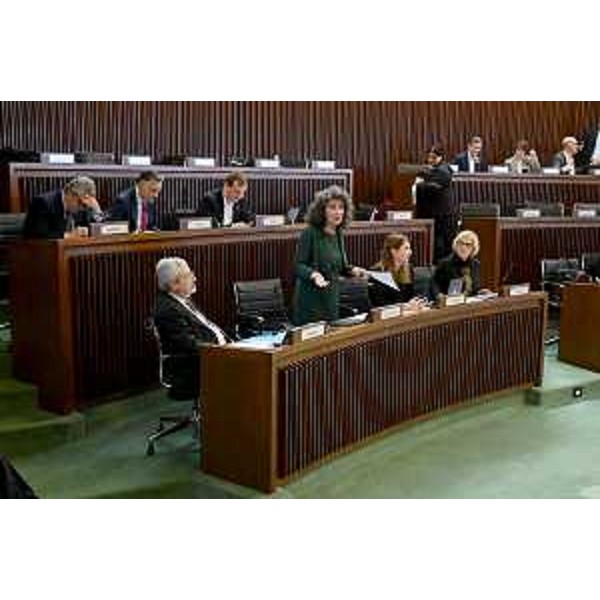 I banchi dell'Opposizione in Consiglio regionale durante un intervento di Serena Pellegrino (Avs) - I banchi dell'Opposizione in Consiglio regionale durante un intervento di Serena Pellegrino (Avs)