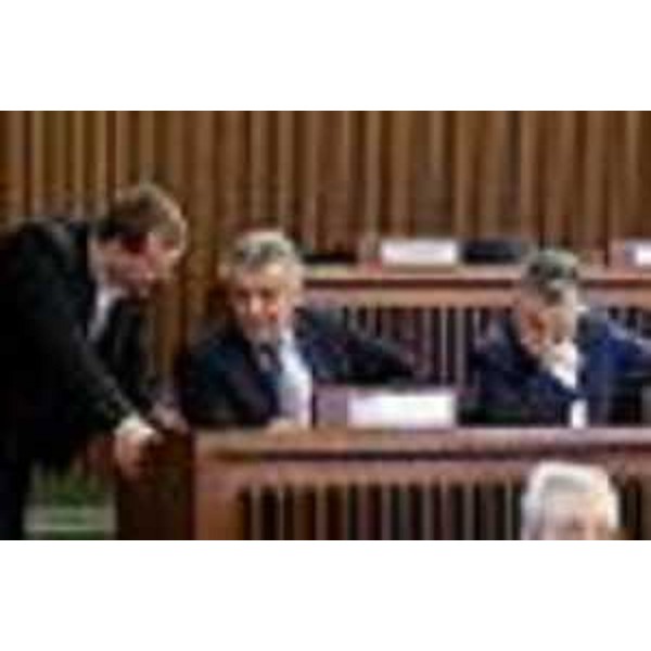 Da sinistra Massimiliano Pozzo e Francesco Martines (Pd) - Da sinistra Massimiliano Pozzo e Francesco Martines (Pd)