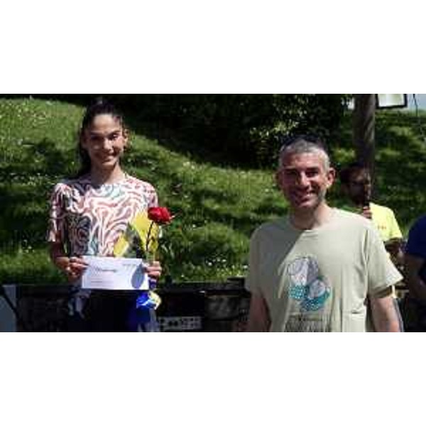 L'assessore Roberti alle premiazioni della Mujalonga - L'assessore Roberti alle premiazioni della Mujalonga