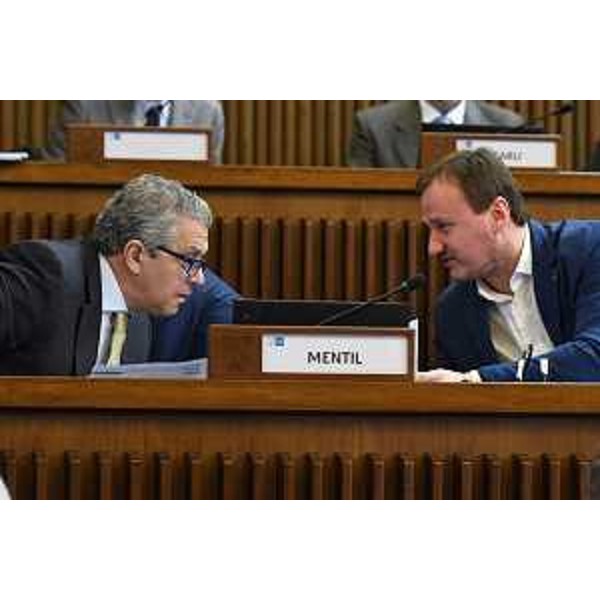 Da sinistra Francesco Martines e Massimiliano Pozzo (Pd) - Da sinistra Francesco Martines e Massimiliano Pozzo (Pd)