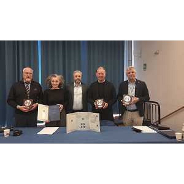 Un momento dell'inaugurazione della mostra "Il coraggio della libertà" - Un momento dell'inaugurazione della mostra "Il coraggio della libertà" 