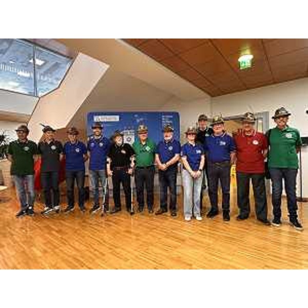 I rappresentanti delle sezioni degli Alpini in un'altra immagine di gruppo - I rappresentanti delle sezioni degli Alpini in un'altra immagine di gruppo