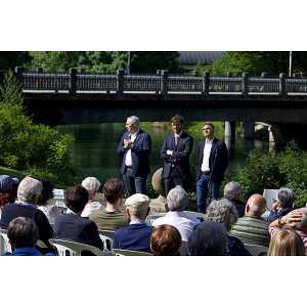 Un altro momento della presentazione alla presenza del presidente Bordin - Un altro momento della presentazione alla presenza del presidente Bordin