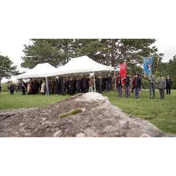 La commemorazione dei finanzieri deportati dai titini alla Foiba di Basovizza - La commemorazione dei finanzieri deportati dai titini alla Foiba di Basovizza