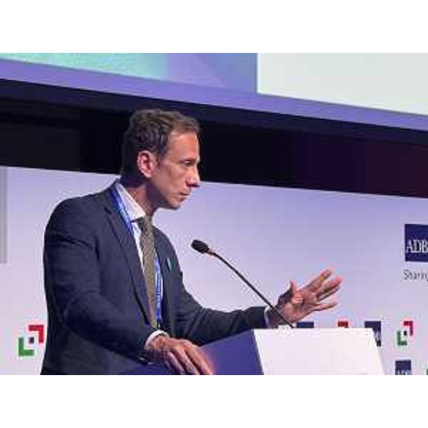 L'intervento del governatore del Friuli Venezia Giulia Massimiliano Fedriga. - L'intervento del governatore del Friuli Venezia Giulia Massimiliano Fedriga.