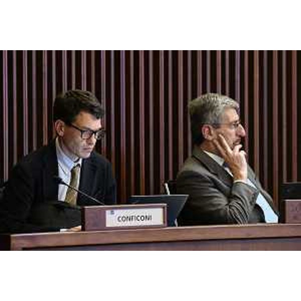 Da destra: Andrea Carli e Nicola Conficoni (Pd) - Da destra: Andrea Carli e Nicola Conficoni (Pd)