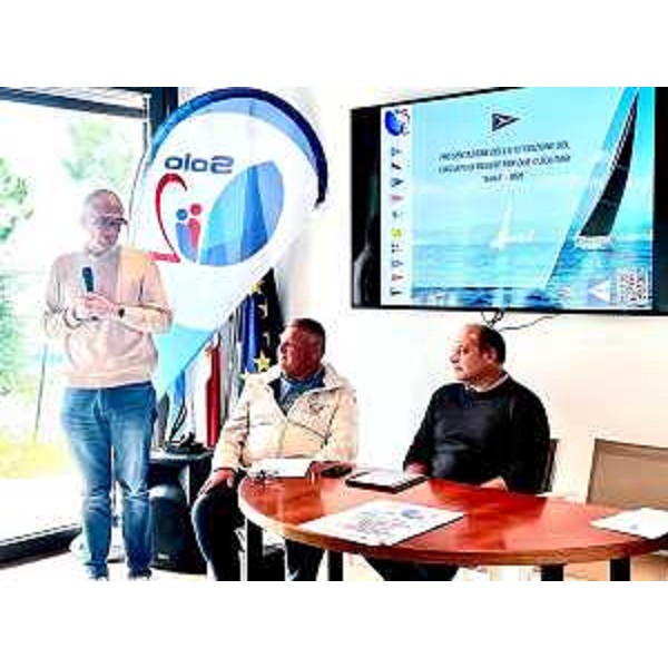 L'assessore Roberti interviene alla presentazione del circuito Solo2 a Sistiana - L'assessore Roberti interviene alla presentazione del circuito Solo2 a Sistiana