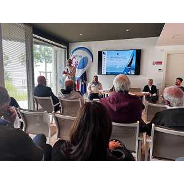 L'assessore Roberti interviene alla presentazione del circuito Solo2 a Sistiana - L'assessore Roberti interviene alla presentazione del circuito Solo2 a Sistiana