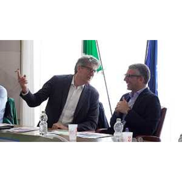 L'assessore Roberti (a destra) alla presentazione della Maker Faire 2025 - L'assessore Roberti (a destra) alla presentazione della Maker Faire 2025