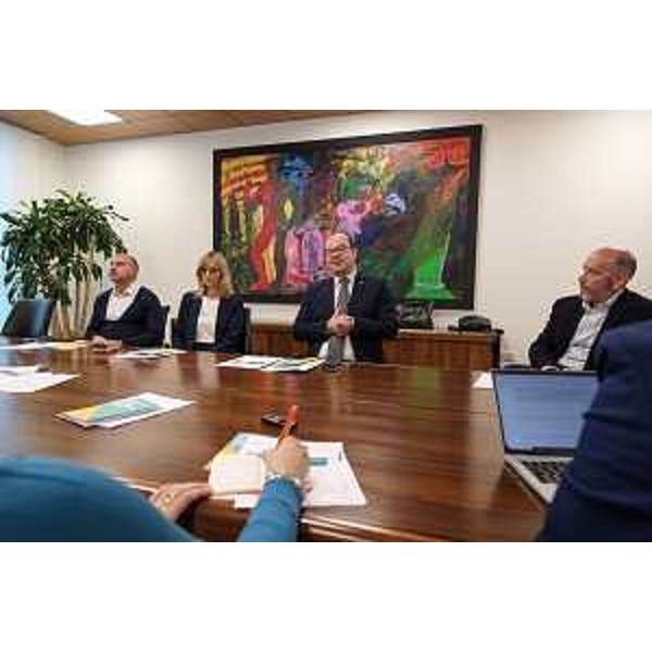 L'intervento del vicegovernatore Mario Anzil alla conferenza stampa svoltasi a Udine - L'intervento del vicegovernatore Mario Anzil alla conferenza stampa svoltasi a Udine