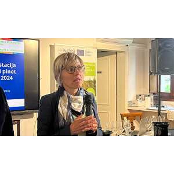 L'assessore Barbara Zilli nel corso del suo intervento - L'assessore Barbara Zilli nel corso del suo intervento