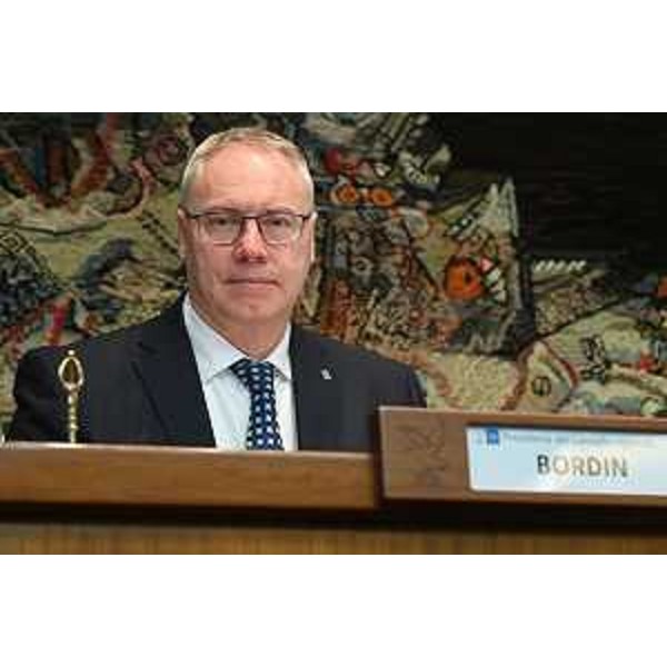 Il presidente del Cr Fvg, Mauro Bordin - Il presidente del Cr Fvg, Mauro Bordin