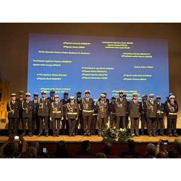 Un momento della cerimonia che ha avuto luogo a Cervignano del Friuli - Un momento della cerimonia che ha avuto luogo a Cervignano del Friuli