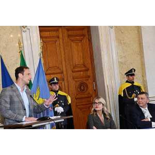 L'intervento del governatore Massimiliano Fedriga alla cerimonia inaugurale dell'Anno Giudiziario 2025 della Corte di Giustizia Tributaria di secondo grado. - L'intervento del governatore Massimiliano Fedriga alla cerimonia inaugurale dell'Anno Giudiziario 2025 della Corte di Giustizia Tributaria di secondo grado.