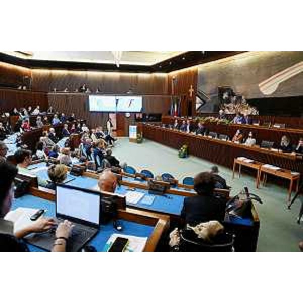 Un momento dei lavori della Conferenza - Un momento dei lavori della Conferenza