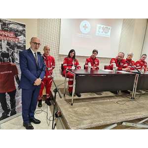 L'assessore regionale Riccardo Riccardi interviene alla celebrazione della Giornata mondiale della Croce Rossa a Pordenone. - L'assessore regionale Riccardo Riccardi interviene alla celebrazione della Giornata mondiale della Croce Rossa a Pordenone.