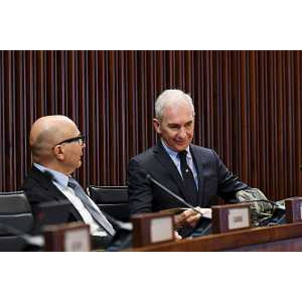 Da sinistra: Michele Lobianco e Roberto Novelli (Forza Italia) - Da sinistra: Michele Lobianco e Roberto Novelli (Forza Italia)