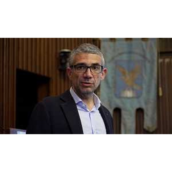 L'assessore Pierpaolo Roberti in un momento del suo intervento alla Conferenza che si è svolta in Consiglio regionale. - L'assessore Pierpaolo Roberti in un momento del suo intervento alla Conferenza che si è svolta in Consiglio regionale.