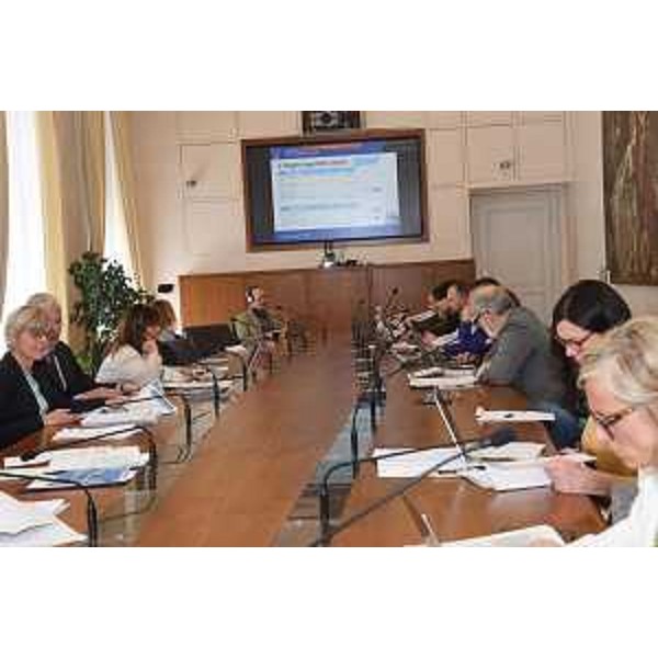 Un momento della riunione della Cabina di regia per l'attuazione del Piano nazionale di ripresa e resilienza. - Un momento della riunione della Cabina di regia per l'attuazione del Piano nazionale di ripresa e resilienza.