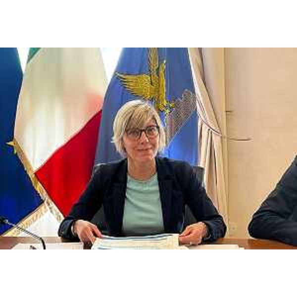 L'assessore Barbara Zilli - L'assessore Barbara Zilli