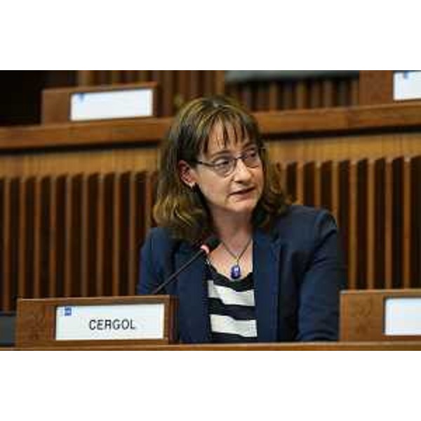 Jadranka Cergol, moderatrice della sessione dedicata al riconoscimento dei titoli di studio - Jadranka Cergol, moderatrice della sessione dedicata al riconoscimento dei titoli di studio