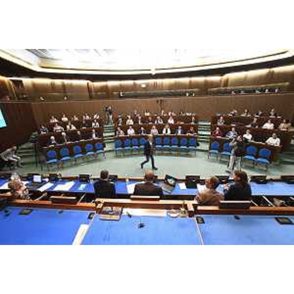 Un momento dei lavori della Conferenza - Un momento dei lavori della Conferenza