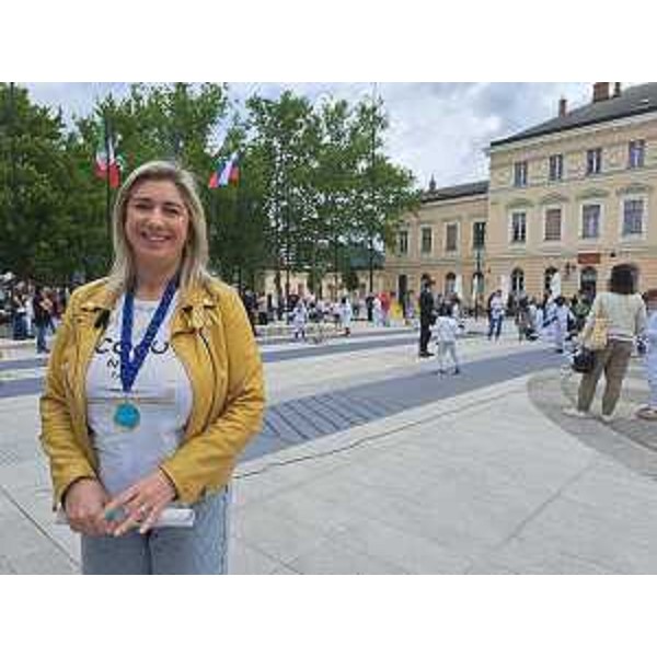 L'assessore regionale Cristina Amirante interviene all'evento per le prime lame di scherma alla Transalpina - L'assessore regionale Cristina Amirante interviene all'evento per le prime lame di scherma alla Transalpina
