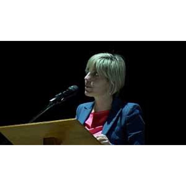 L'assessore regionale Barbara Zilli all'evento ConfinSenzaConfini a Gemona del Friuli. - L'assessore regionale Barbara Zilli all'evento ConfinSenzaConfini a Gemona del Friuli.