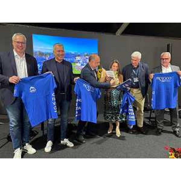 Un momento della cerimonia di apertura di Sapori Pro Loco 2025 - Un momento della cerimonia di apertura di Sapori Pro Loco 2025