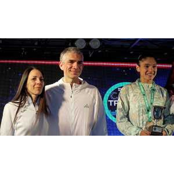 Un momento delle premiazioni della Corri Trieste - Un momento delle premiazioni della Corri Trieste