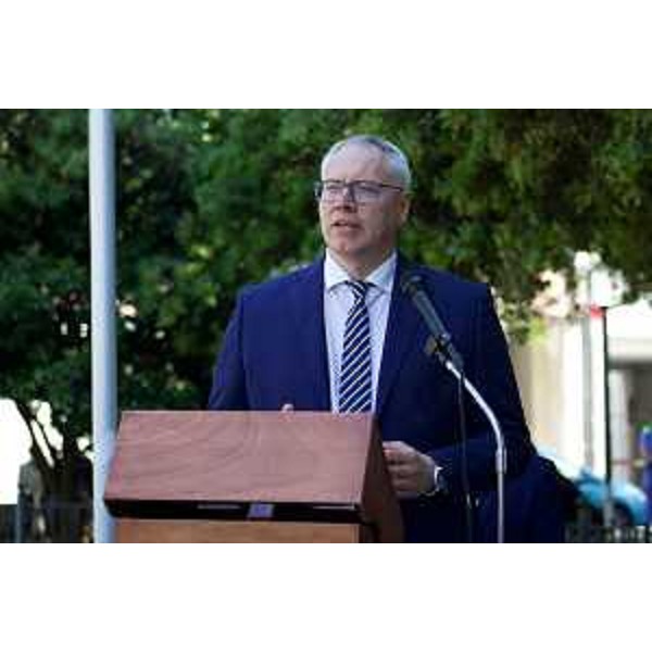 L'intervento sul palco a Pordenone del presidente del Cr Fvg, Mauro Bordin - L'intervento sul palco a Pordenone del presidente del Cr Fvg, Mauro Bordin